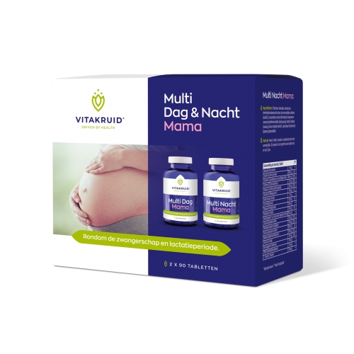 2 x 90 Tabletten Vitakruid Multi Dag & Nacht Mama
