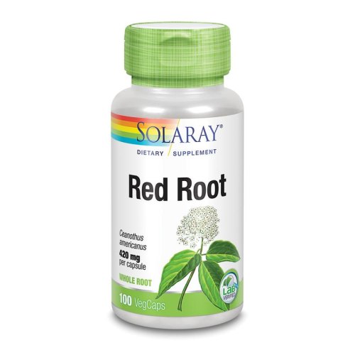 Solaray Red Root Ceanothus Americanus 420 mg 100 capsules