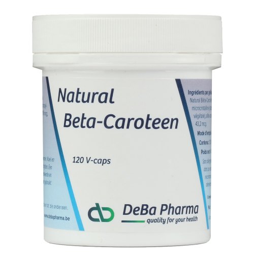 120 capsules DeBa Pharma Natural Beta-Caroteen