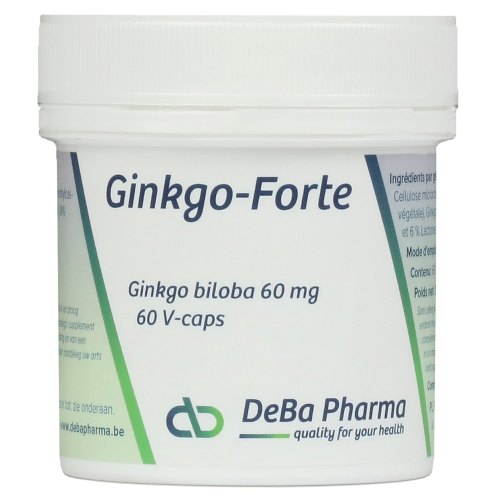 60 Kapseln DeBa Pharma Ginkgo-Forte