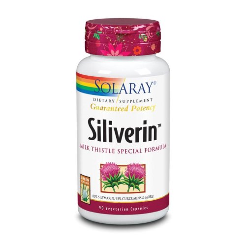 Solaray Siliverin Milk Thistle Special Formula 90 Kapseln