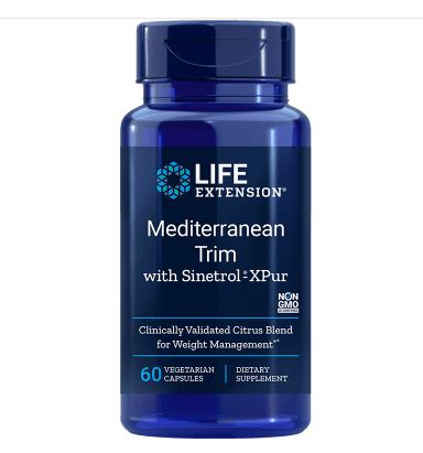 Life Extension Mediterranean Trim With Sinetrol-XPur 60 capsules