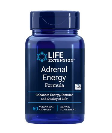 60 Kapseln Life Extension Adrenal Energy Formula
