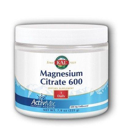 225 gram KAL Magnesium Citrate 600