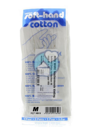 Soft-Hand Katoenen Handschoenen maat M