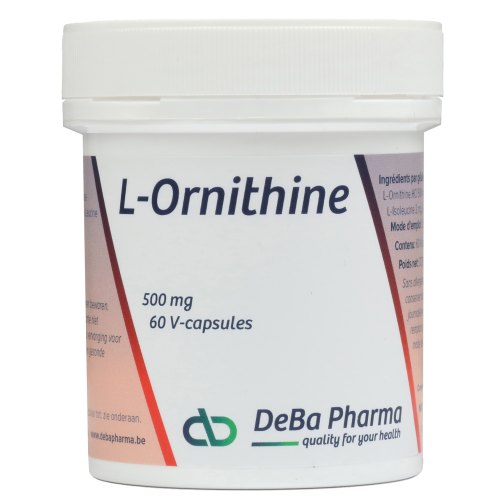 60 Kapseln DeBa Pharma L-Ornithine 500 mg