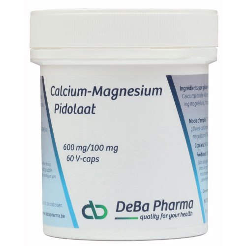 60 Kapseln DeBa Pharma Calcium-Magnesium Pidolaat 600-100