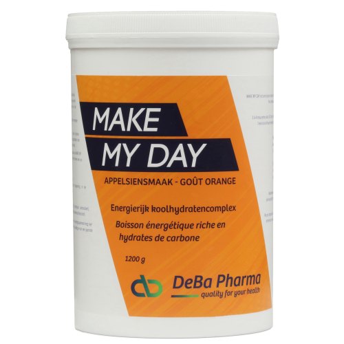 1200 Gramm DeBa Pharma Make My Day Energydrink Sinaasappelsmaak