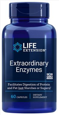 60 Kapseln Life Extension Extraordinary Enzymes