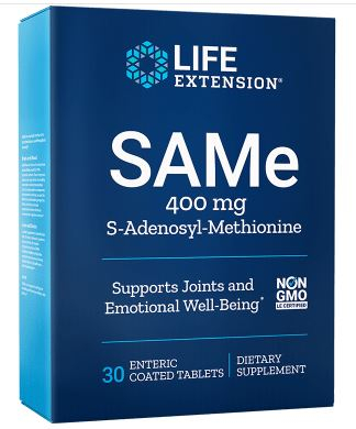 60 tabletten Life Extension SAMe 400 mg