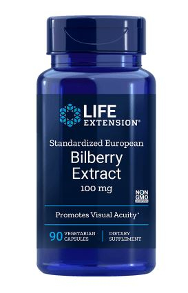 90 Kapseln Life Extension Bilberry Extract