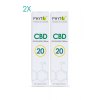 2 x 10 gram Phytoplus CBD CBDA Extract 20%
