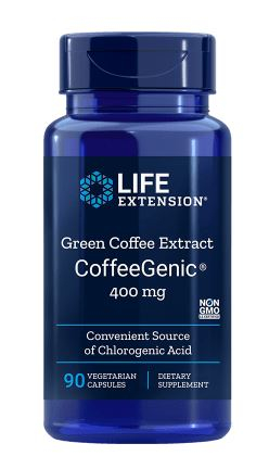 90 Kapseln Life Extension CoffeeGenic 400 mg