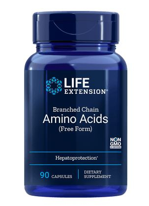 90 Kapseln Life Extension Branched Chain Amino Acids