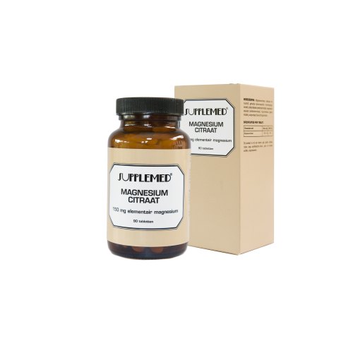 Supplemed Magnesium Citraat 90 Tabletten