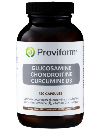 Proviform Glucosamine Chondroïtine Curcumine D3 120 capsules