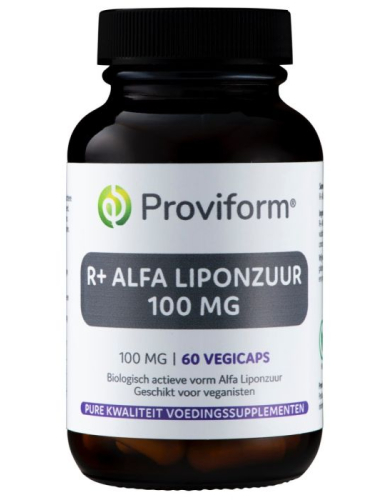 60 Vegicaps Proviform R+ Alfa Liponzuur 100 mg