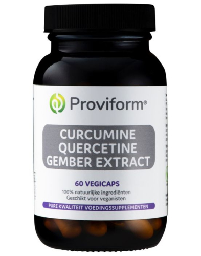 60 Vegicaps Proviform Curcumine Quercetine Gember Extract