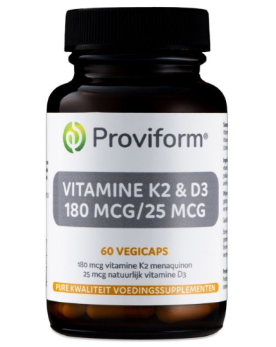 Proviform Vitamine K2 & D3 180 mcg/25 mcg