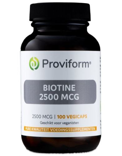 100 Vegicaps Proviform Biotine 2500 mcg