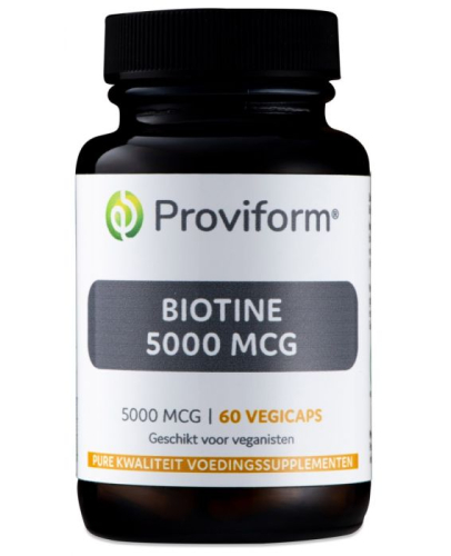 60 Vegicaps Proviform Biotine 5000 mcg