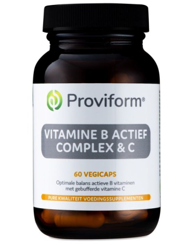 60 Vegicaps Proviform Vitamine B Actief Complex & C