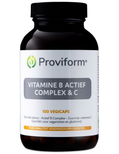 100 Vegicaps Proviform Vitamine B Actief Complex & C