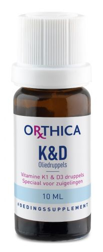 Orthica K&D Oliedruppels voor Zuigelingen 10 Ml