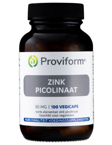 Proviform Zink Picolinaat 30 mg 100 Vegicaps