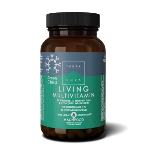 100 capsules Terranova Green Child Living Multivitamin