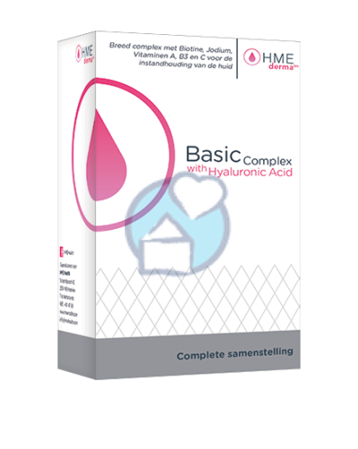 60 capsules HME Health Maintenance Europe HME Derma Basic Complex with Hyaluronic Acid