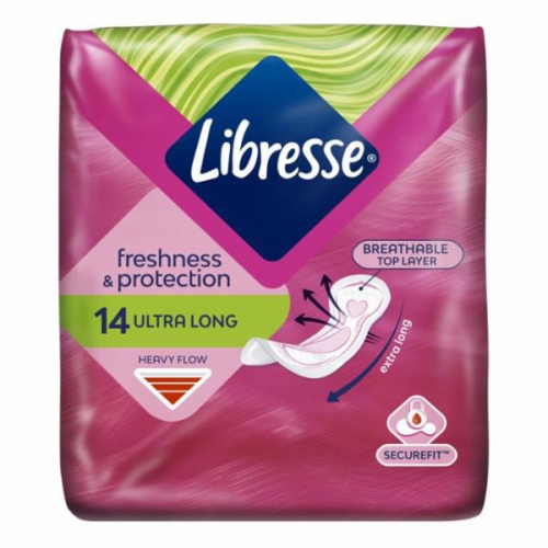 Libresse Ultra Long zonder Vleugels 14 Stücke