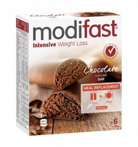 Modifast Intensive Weight Loss Reep Chocolade 6 Stücke