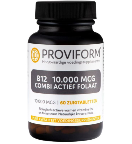 Proviform B12 10.000 mcg Combi Actief Folaat 60 lozenges