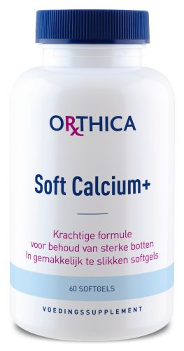 Orthica Soft Calcium+ 60 Softgels