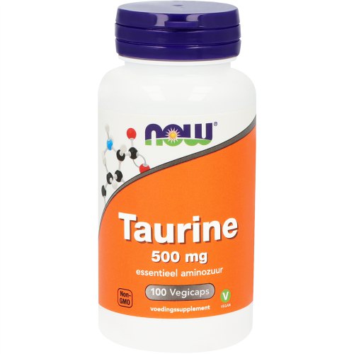 100 Kapseln NOW Taurine 500 mg
