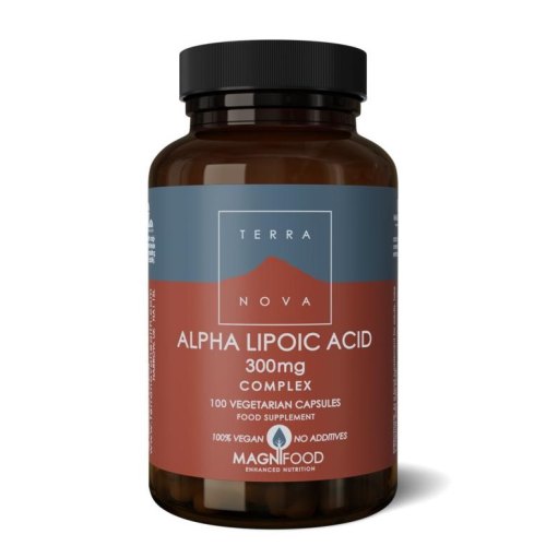100 capsules Terranova Alpha Lipoic Acid Complex 300 mg