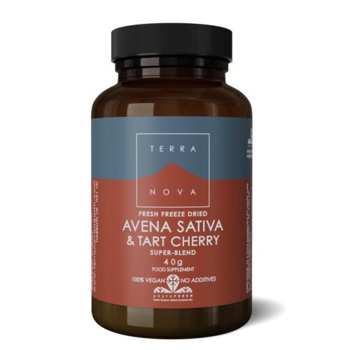 40 gram Terranova Avena Sativa & Tart Cherry Super-Blend