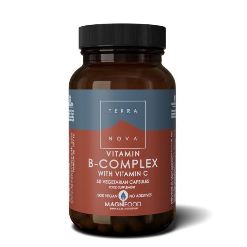 50 Kapseln Terranova Vitamin B-Complex with Vitamin C