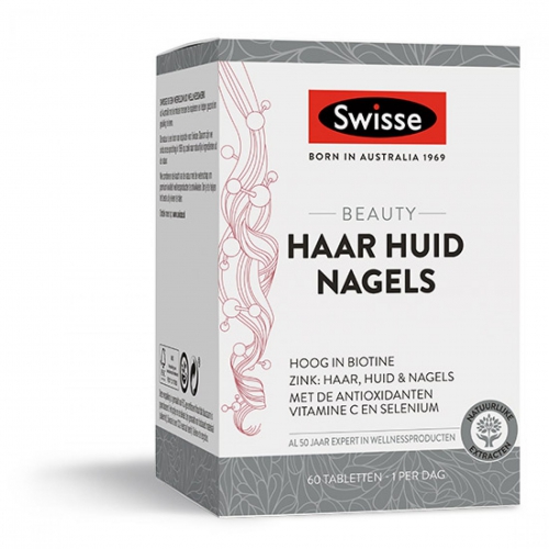 Swisse Beauty Haar Huid Nagels 60 tabletten