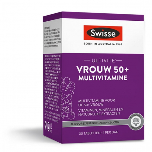 Swisse Ultivite Vrouw 50+ Multivitamine 30 tablets