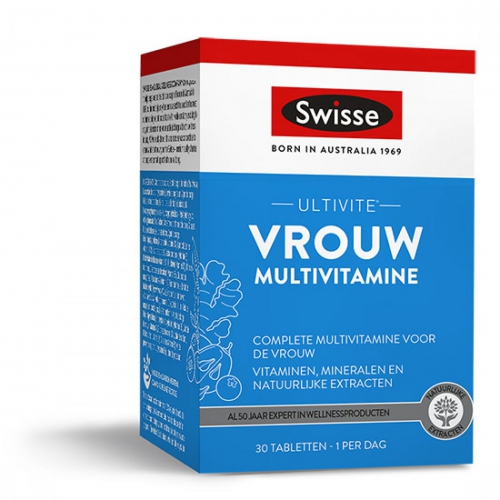 Swisse Ultivite Vrouw Multivitamine 30 Tabletten