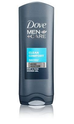 Dove Men Care Body Face Shower Gel Clean Comfort 250 ml