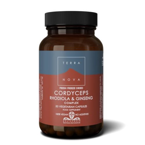 Terranova Cordyceps, Rhodiola & Ginseng Complex