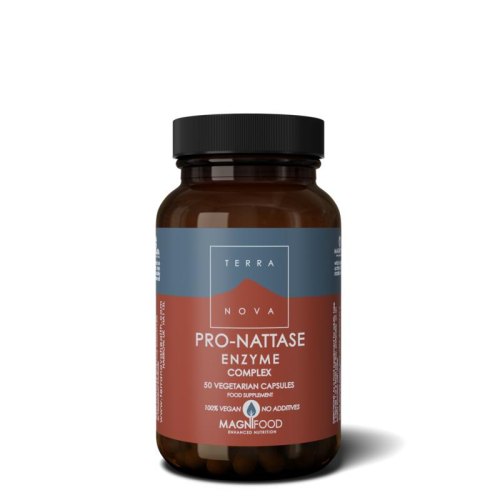 50 capsules Terranova Pro-Nattase Enzyme Complex