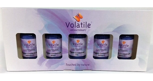 5 x 30 Ml Volatile Cadeauverpakking Sauna Opgiet