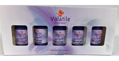 5 x 30 Ml Volatile Cadeauverpakking Massage Sport