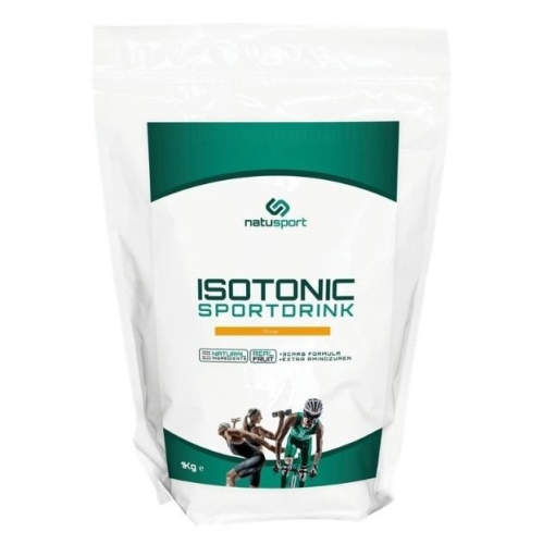 1000 Gramm Natusport Isotonic Sportdrink Orange Navulverpakking