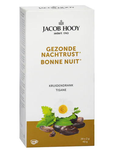 Jacob Hooy Gezonde Nachtrust Kruidendrank (Thee) 20 Tüte