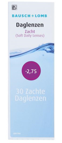 Bausch & Lomb Daglenzen -2.75 30 Stücke